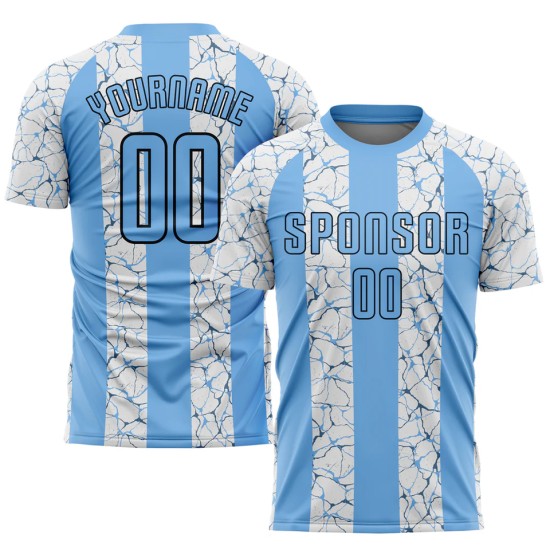 Custom team football kits in 100% polyester – breathable sublimation short-sleeve jerseys