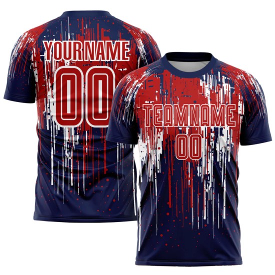 Wholesale unisex football kits – latest short-sleeve jerseys with custom names, sublimation technology inspired by France
