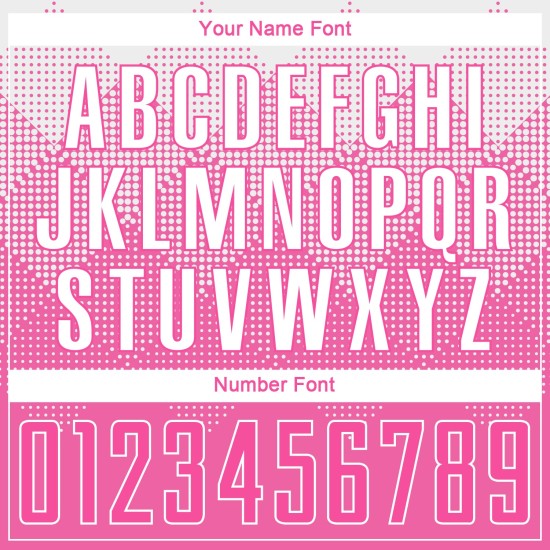 White Jersey Uniform Soccer Custom Sublimation Pink