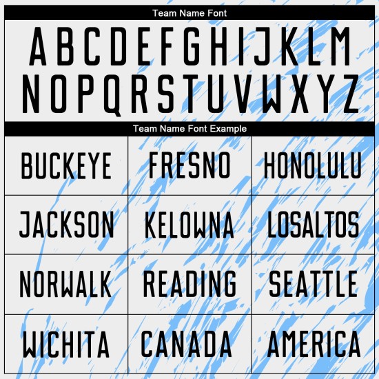 Custom White Blue Jersey Black-Light Sublimation Uniform Soccer