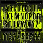 Green Jersey Uniform Neon Sublimation Soccer Custom Black